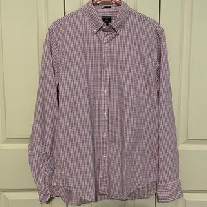 J crew flex washed men’s button down shirt size medium NEW WITH TAGS